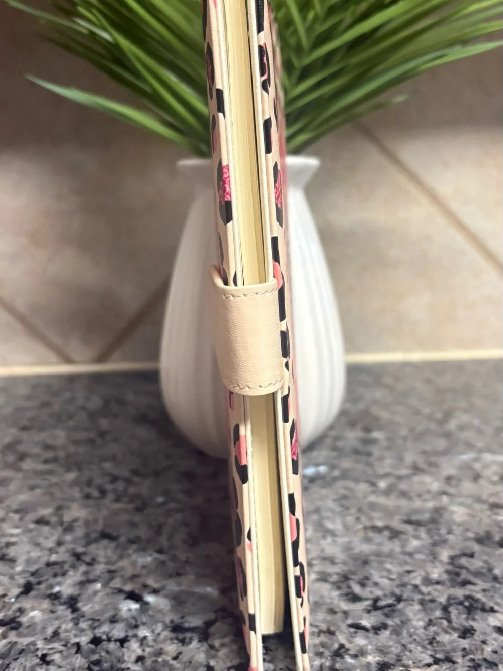 Starbucks Coffee Custom A5 Leopard Binder with 50 lined paper included.